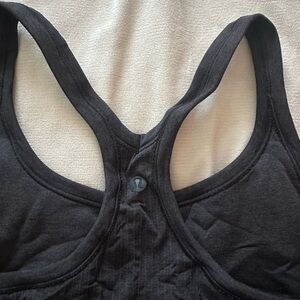 Lululemon Black Racerback Sports Bra